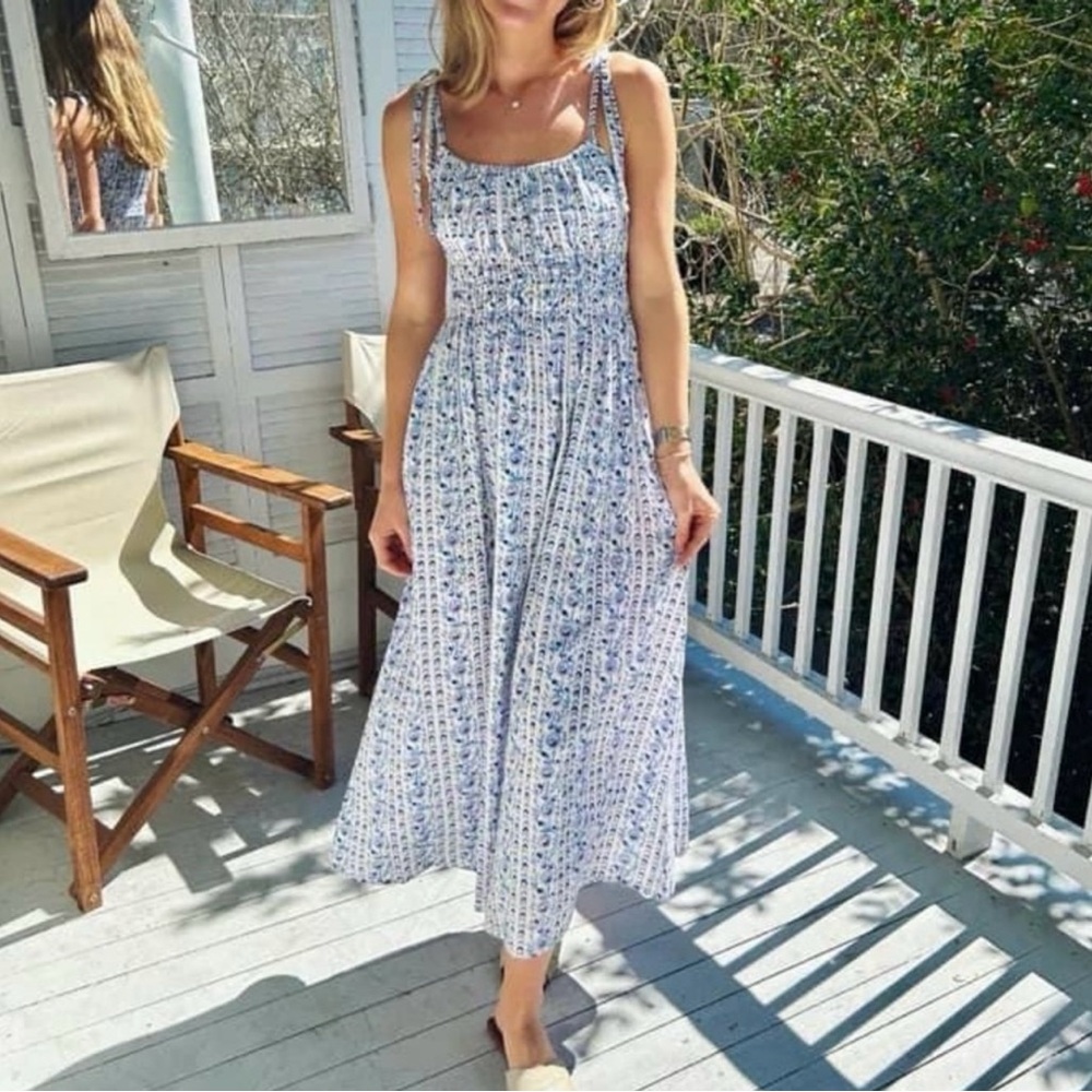 EUC Madison Mathews Savannah Midi Dress